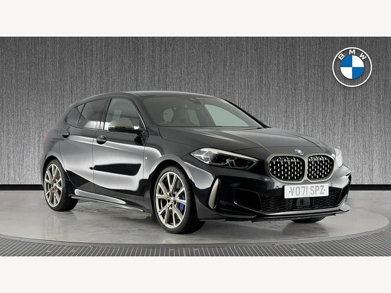 Black Used 2021 BMW M135 M Sport Hatchback | £25,999 (Fair price) - Image 1/3