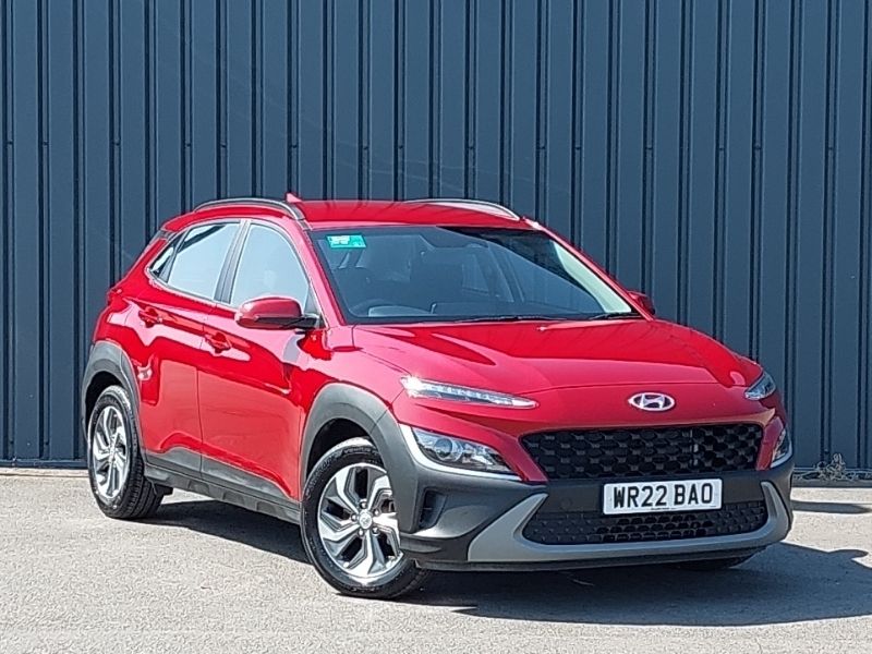 Red Used 2022 Hyundai Kona SE SUV | £16,998 (Fair price) - Image 1/4