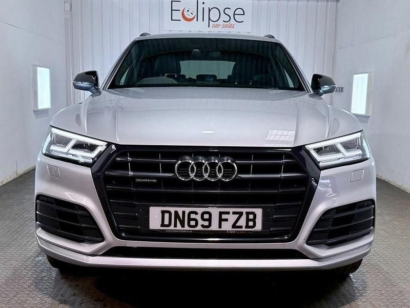 Used Audi Q5 Black Edition 190 HP (139 kW) 2019 Silver SUV
