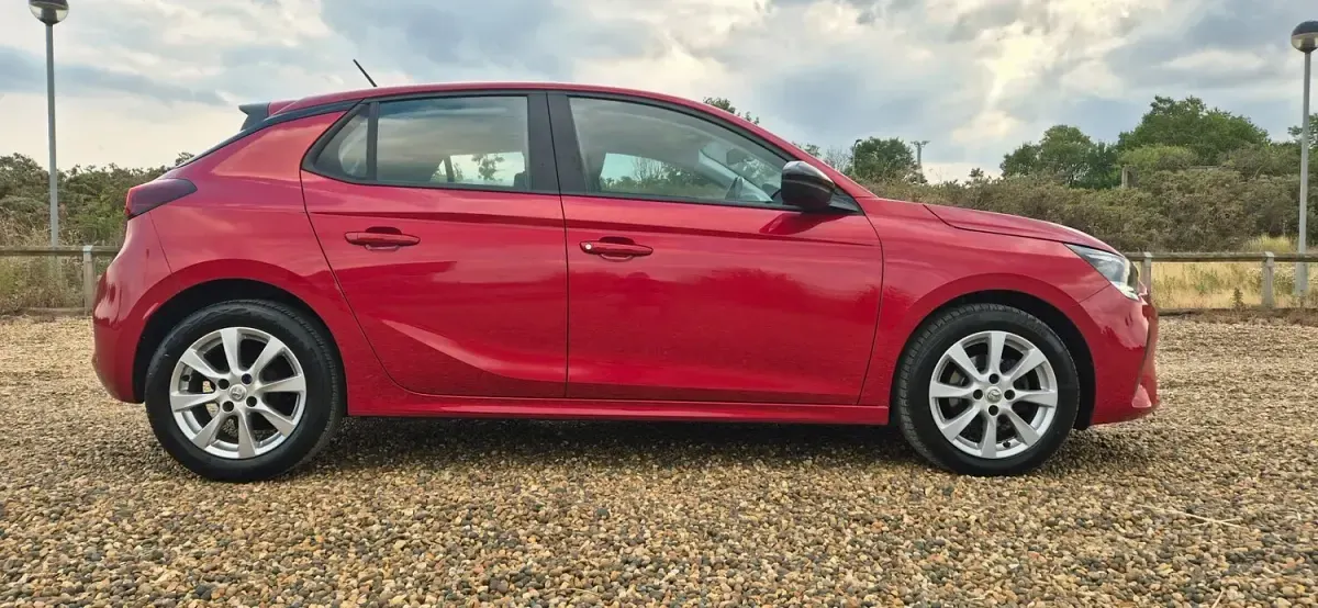Used Vauxhall Corsa 75 HP (55 kW) 2021 Red Hatchback