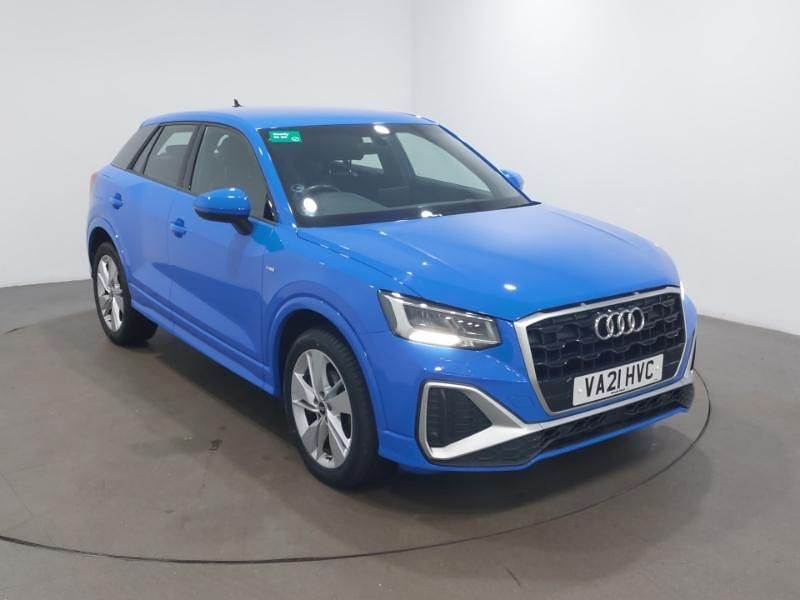 Blue Used 2021 Audi Q2 S-Line SUV | £19,998 (Fair price) - Image 1/4