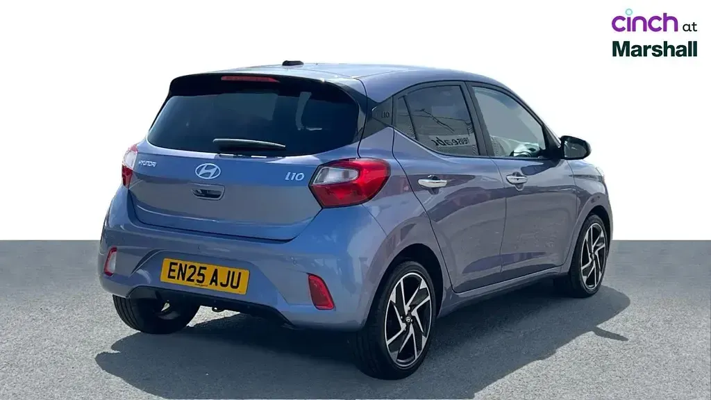 Used Hyundai i10 Premium 2025 Blue Hatchback
