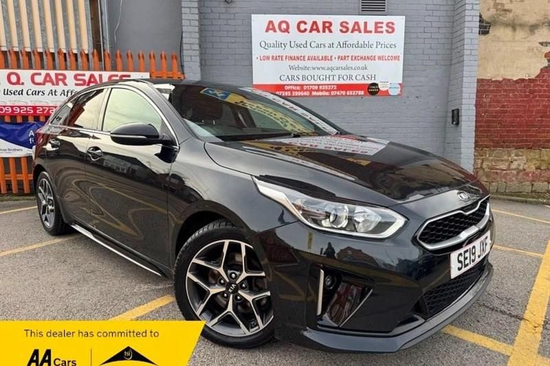 Used Kia ProCeed GT-Line 134 HP (98 kW) 2019 Black Estate