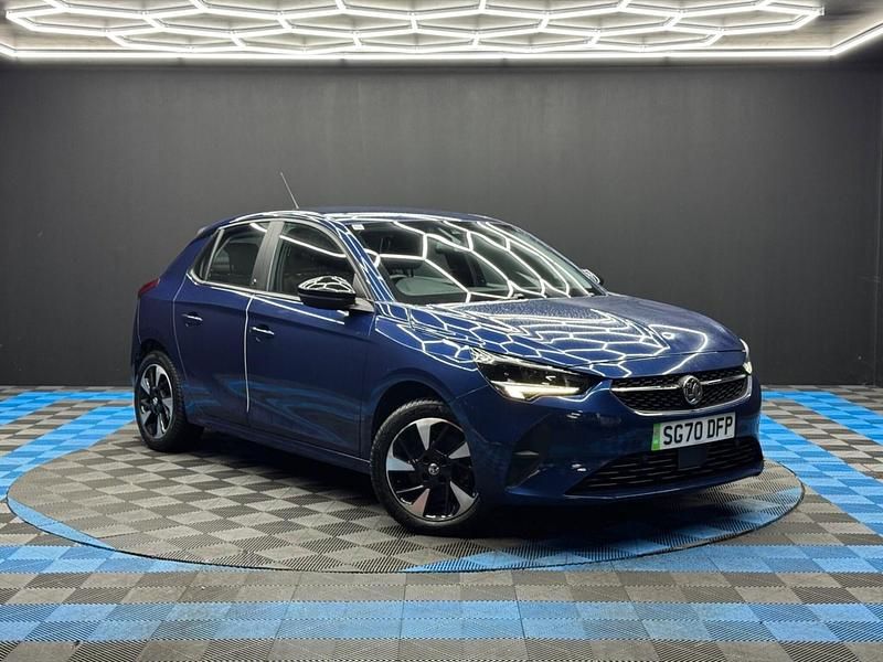 Used Vauxhall Corsa-e 100 kW (136 HP) 2020 Blue Hatchback