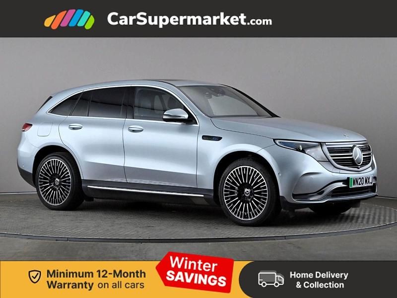 Silver Used 2020 Mercedes EQC400 AMG Line Premium Plus SUV | £22,197 (A bit pricey) - Image 1/3