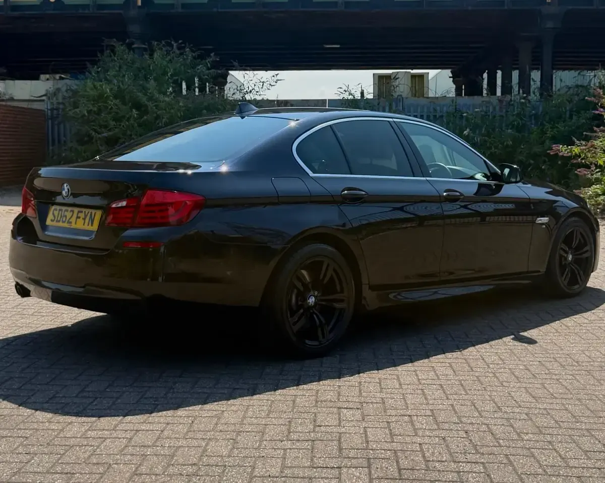 Used BMW 520 M Sport 184 HP (135 kW) 2012 Black Sedan