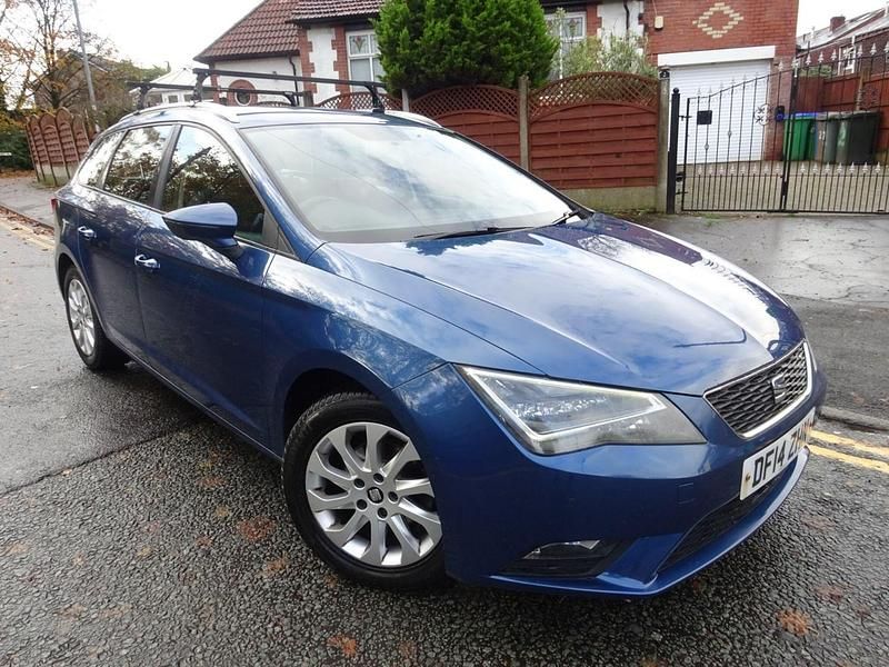 Blue Used 2014 Seat Leon SE Estate | £3,695 (Fair price) - Image 1/4