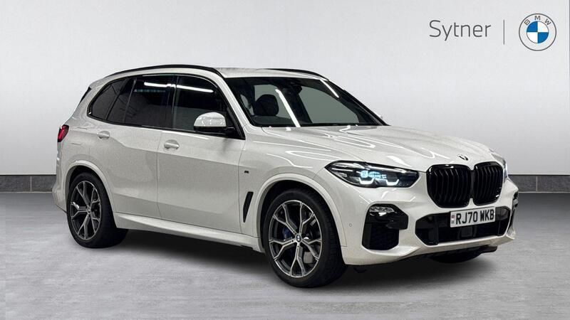 White Used 2020 BMW X5 M Sport SUV | £40,500 - Image 1/4