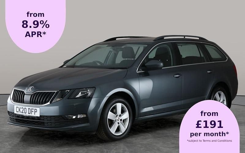 Grey Used 2020 Skoda Octavia SE Technology Estate | £12,196 (Good price) - Image 1/1