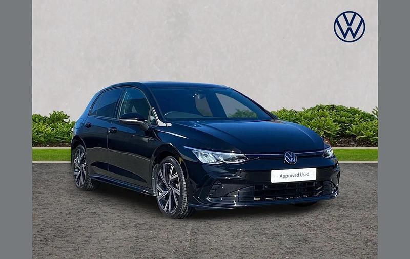 Used VW Golf VIII R-line 147 HP (108 kW) 2024 Black Hatchback