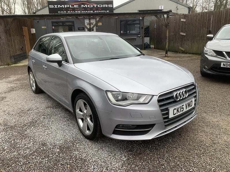 Used Audi A3 Sport 150 HP (110 kW) 2015 Silver Hatchback