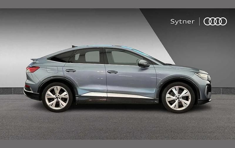 Used Audi Q4 Sportback e-tron S-Line 206 kW (281 HP) 2024 Blue SUV