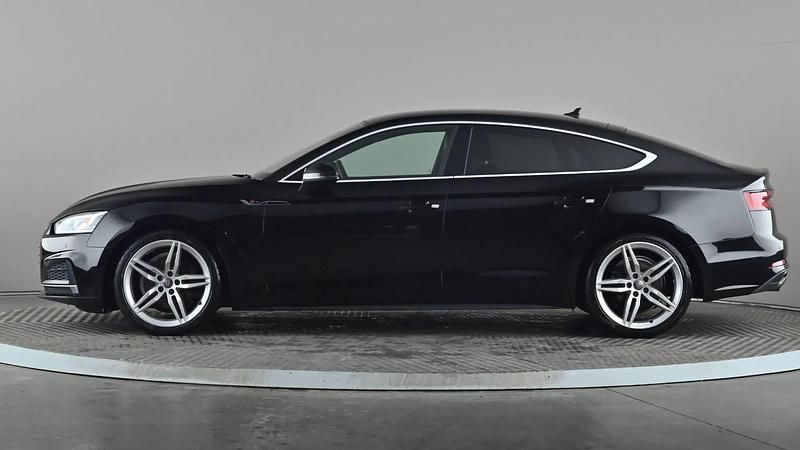 Used Audi A5 S-Line 190 HP (139 kW) 2019 Black Coupe