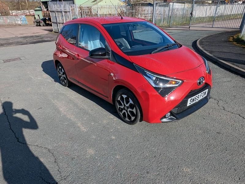 Used Toyota Aygo Trend 72 HP (52 kW) 2020 Red Hatchback