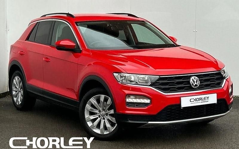 Used VW T-Roc SE 116 HP (85 kW) 2020 Red SUV