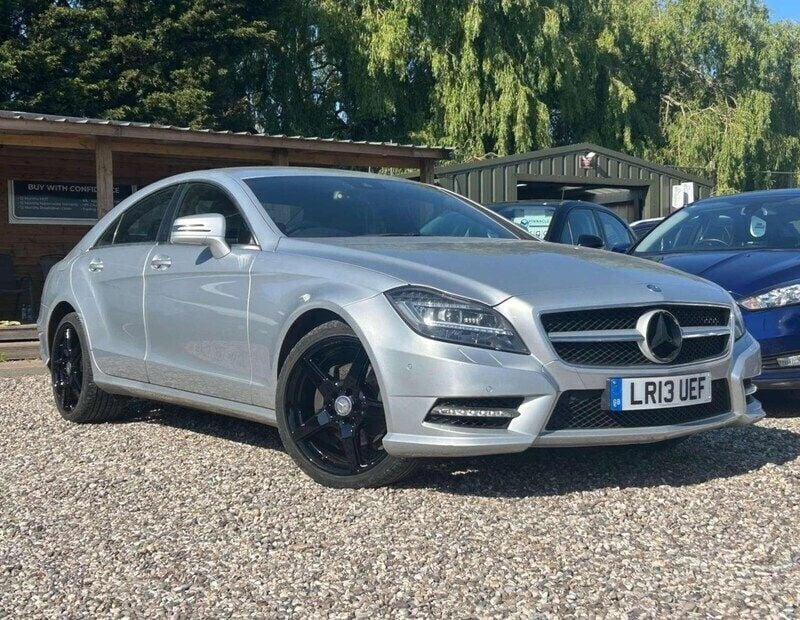 Silver Used 2013 Mercedes CLS250 AMG Coupe | £7,499 (Good price) - Image 1/2