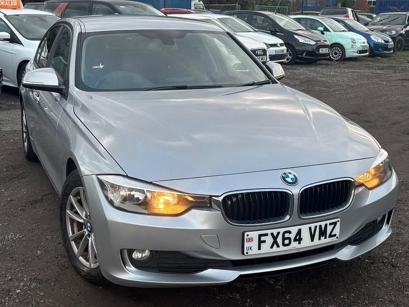 Silver Used 2014 BMW 320 Efficient Dynamics Sedan | £5,690 (Good price) - Image 1/4