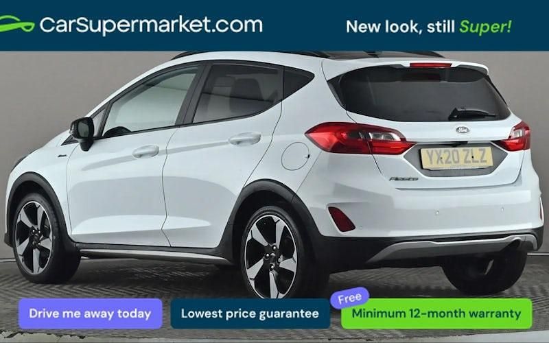 Used Ford Fiesta Active 101 HP (74 kW) 2019 White Hatchback