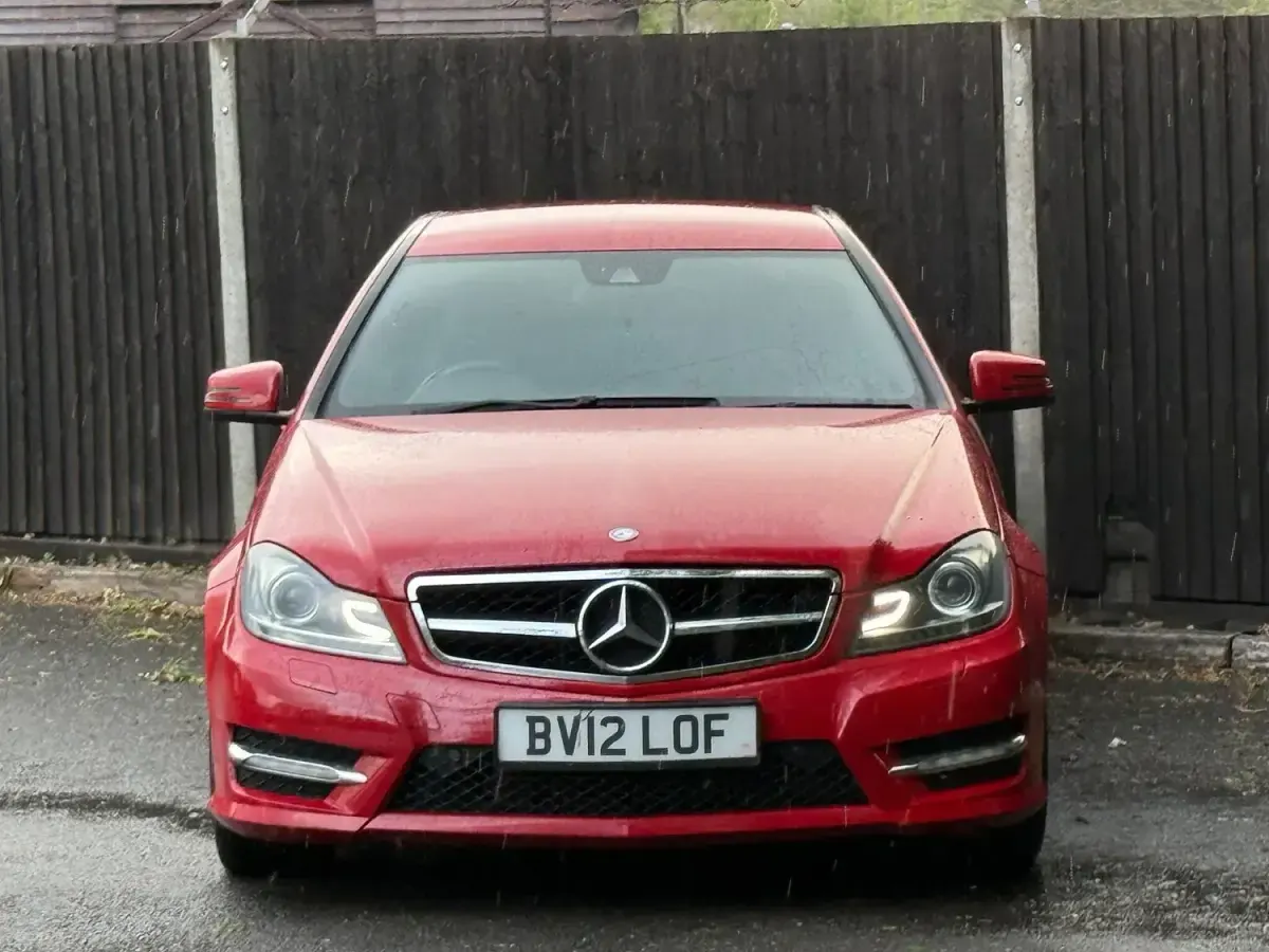 Used Mercedes C180 Sport Edition 2012 Red Coupe