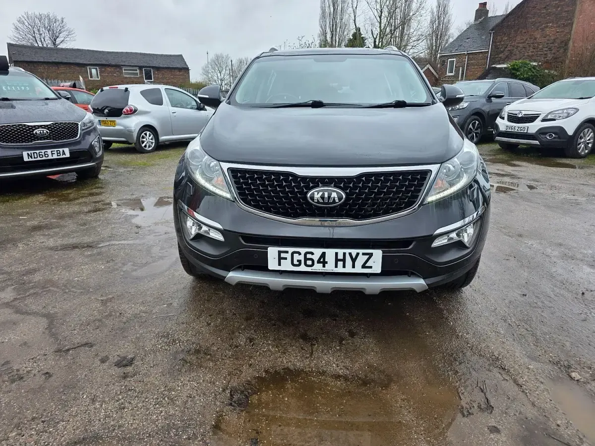 Used Kia Sportage 115 HP (84 kW) 2014 Black SUV