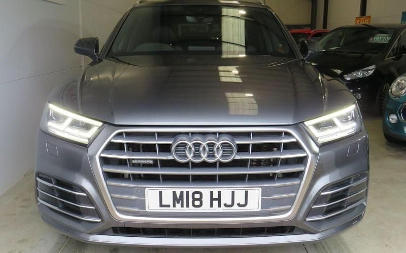 Used Audi Q5 S-Line 190 HP (139 kW) 2018 Grey SUV