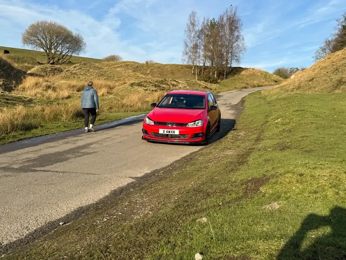 Used VW Golf VII Match 2015 Red Hatchback