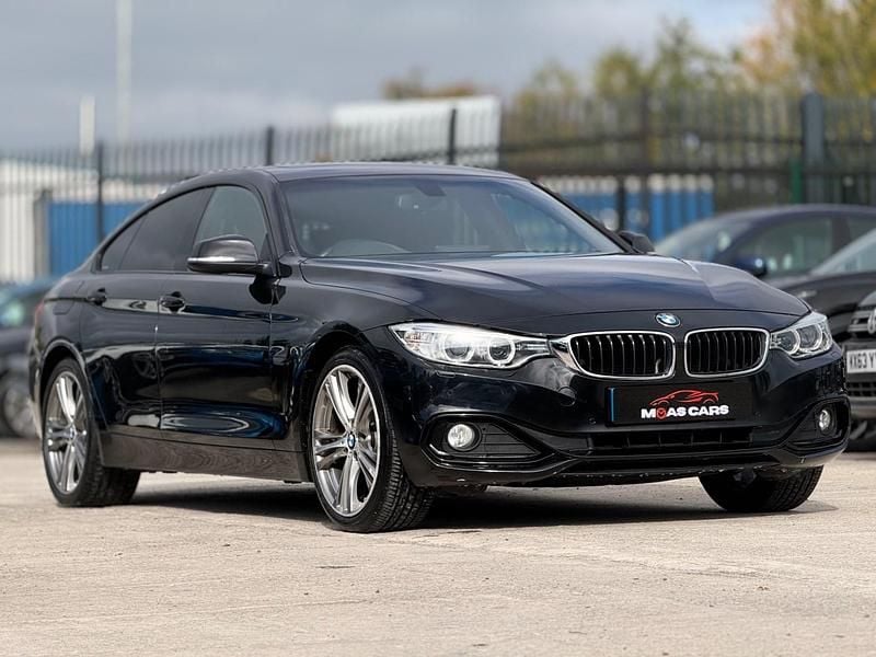 Black Used 2015 BMW 420 Sport Line Coupe | £10,198 (Good price) - Image 1/4