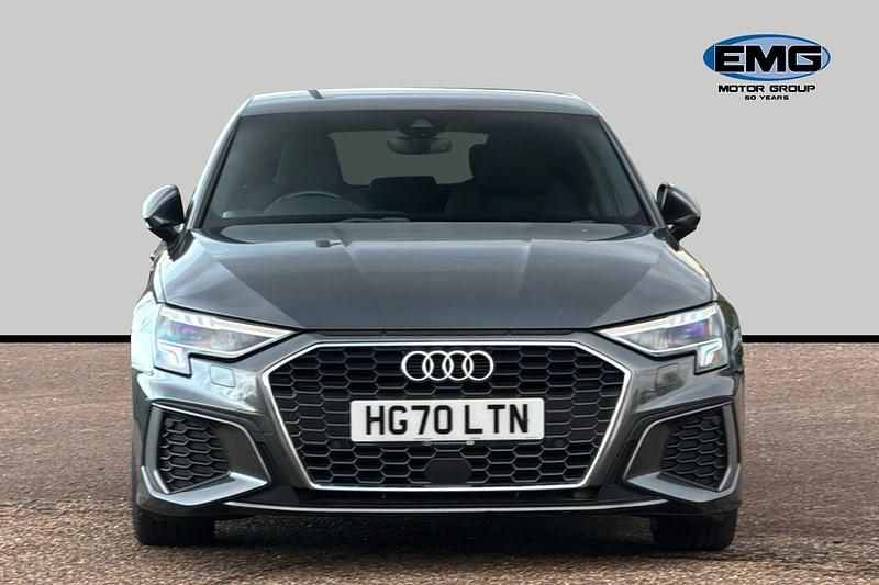 Used Audi A3 Sportback S-Line 110 HP (80 kW) 2021 Grey Hatchback