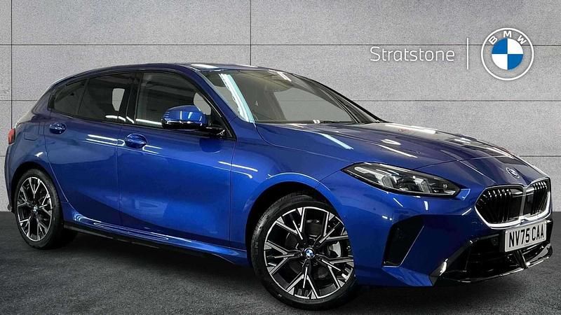 New BMW 120 M Sport 168 HP (123 kW) 2025 Blue Hatchback