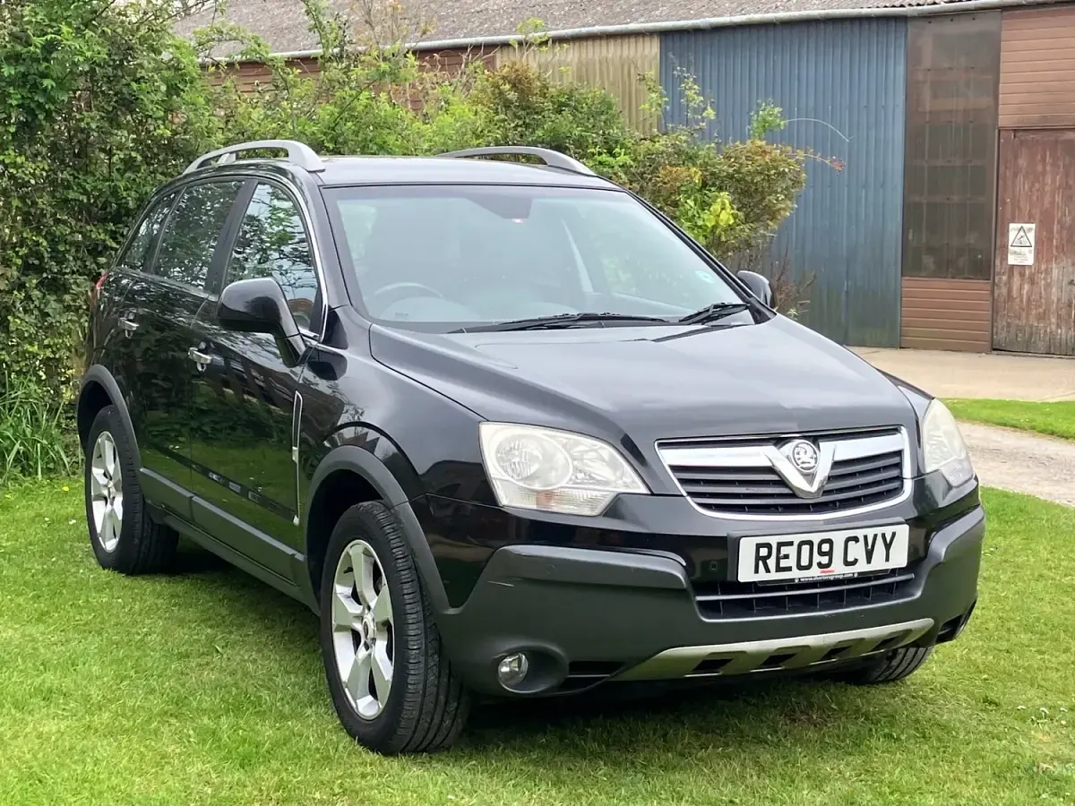 Used Vauxhall Antara S 150 HP (110 kW) 2009 Black SUV