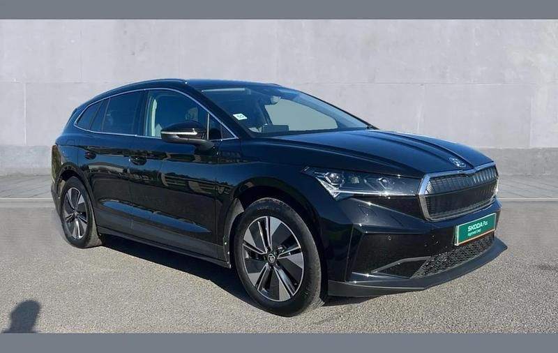 Black Used 2024 Skoda Enyaq iV SUV | £27,290 (Fair price) - Image 1/4