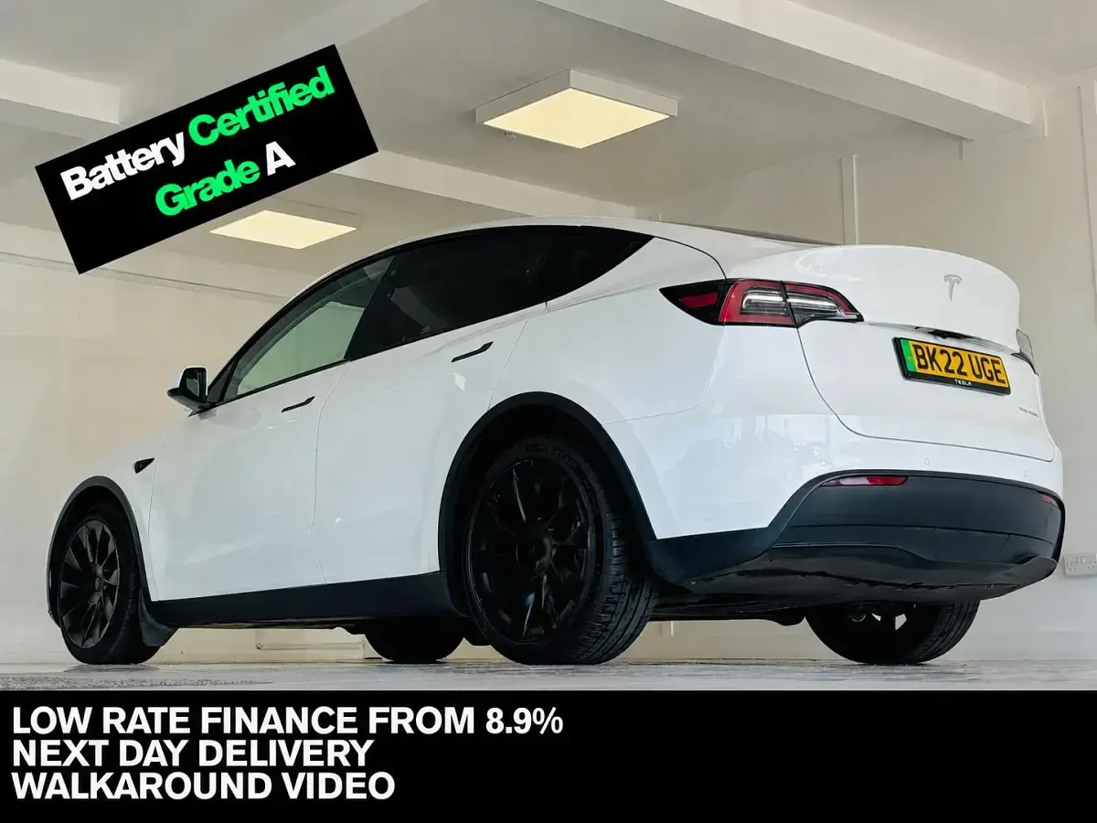 Used Tesla Model Y Long Range AWD 378 kW (514 HP) 2022 White SUV