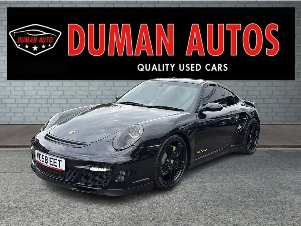 Used Porsche 997 Turbo 480 HP (353 kW) 2008 Black Coupe