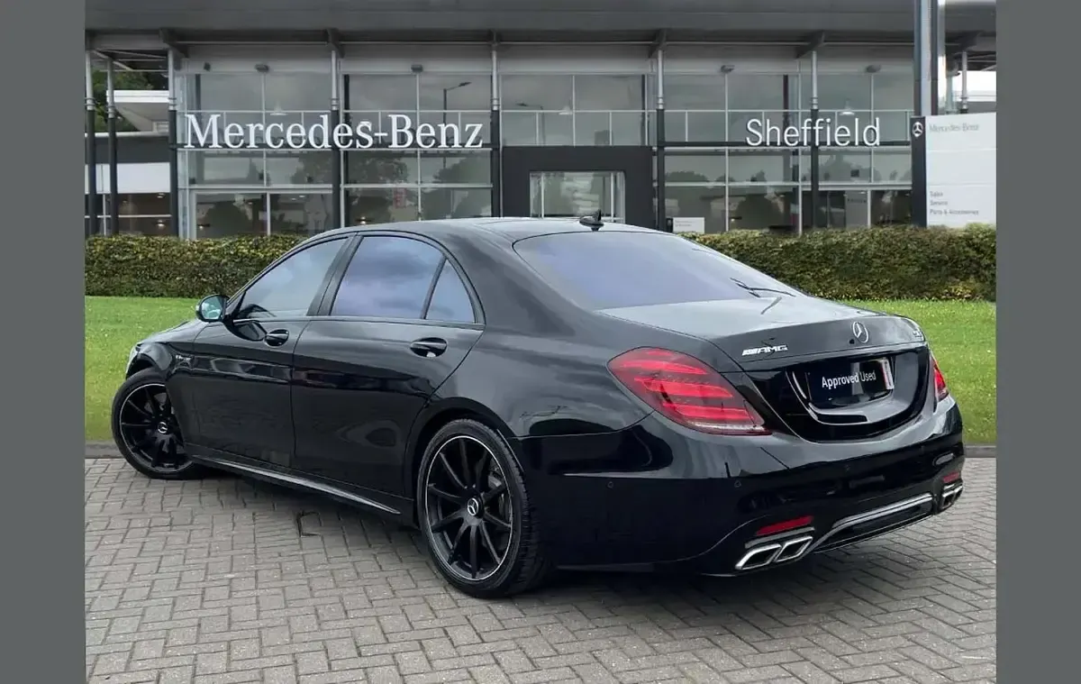 Used Mercedes S63L AMG Executive 603 HP (443 kW) 2020 Black Sedan