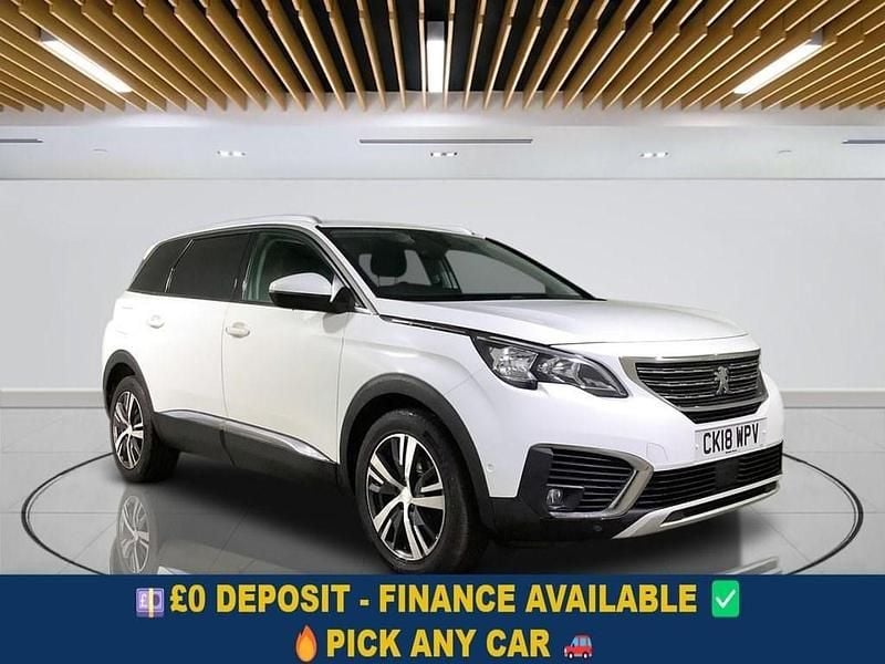 White Used 2018 Peugeot 5008 Allure SUV | £11,549 (Good price) - Image 1/4