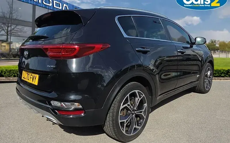 Used Kia Sportage GT-Line 177 HP (130 kW) 2020 Black SUV