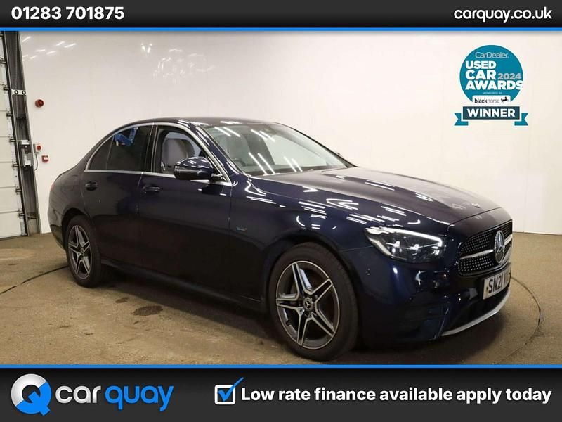 Blue Used 2021 Mercedes E300 AMG line Sedan | £21,995 (Fair price) - Image 1/2