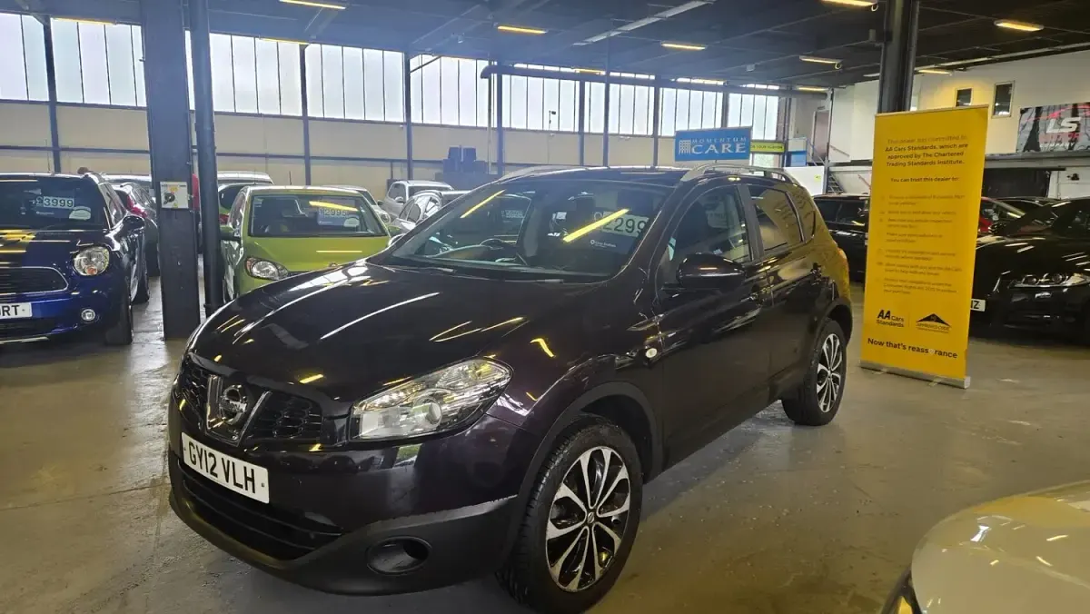 Used Nissan Qashqai N-TEC 2012 Black SUV