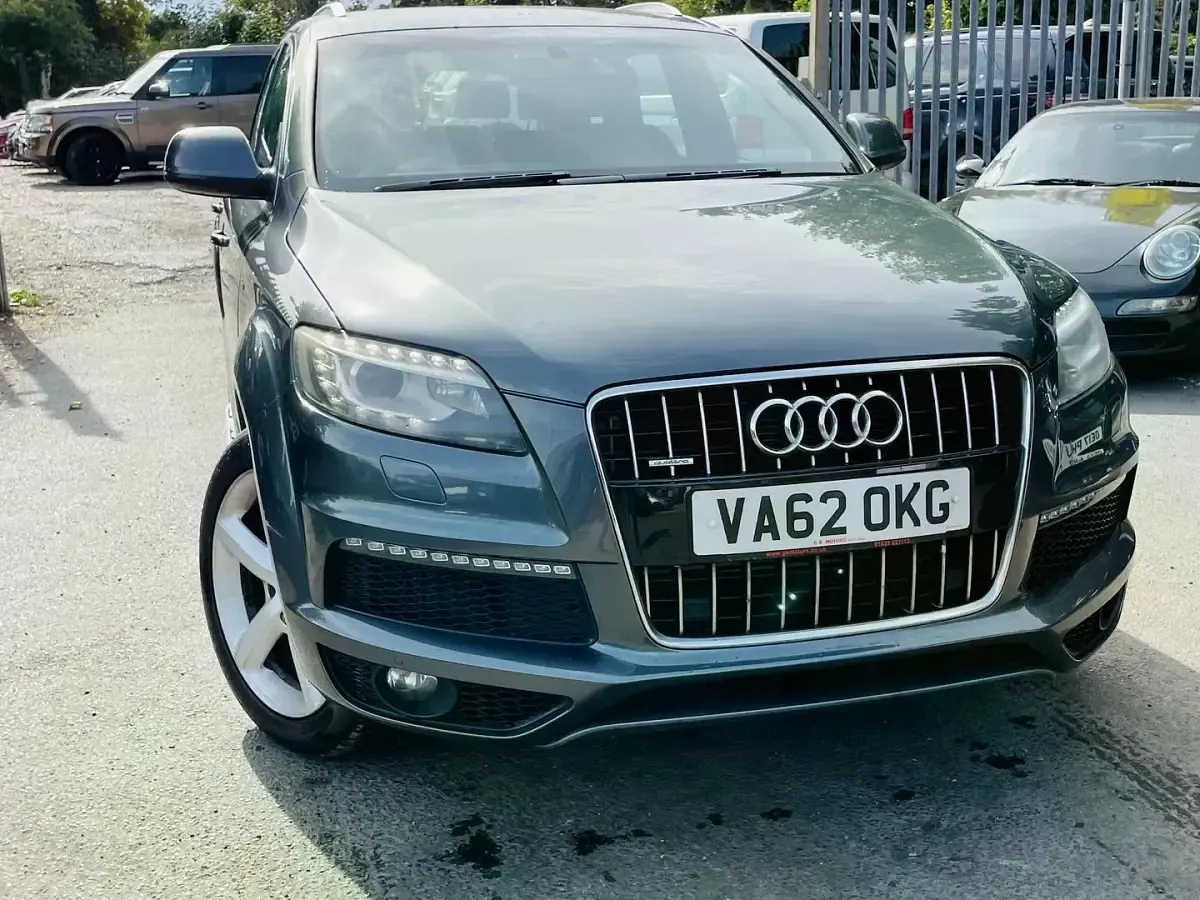 Used Audi Q7 S-Line 245 HP (180 kW) 2013 Grey SUV
