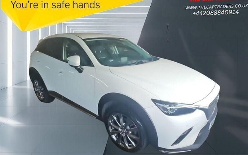 White Used 2018 Mazda CX-3 Inclusive SUV | £11,688 (Fair price) - Image 1/3