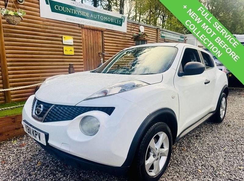 Used Nissan Juke Visia 117 HP (86 kW) 2011 White SUV