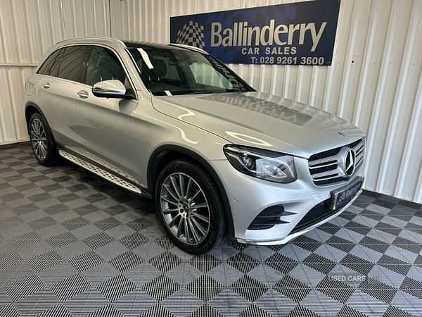 Silver Used 2018 Mercedes GLC250 AMG Line Premium Estate | £17,950 (Fair price) - Image 1/4