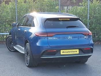 Used Mercedes EQC400 AMG Line Premium 300 kW (408 HP) 2023 Blue SUV