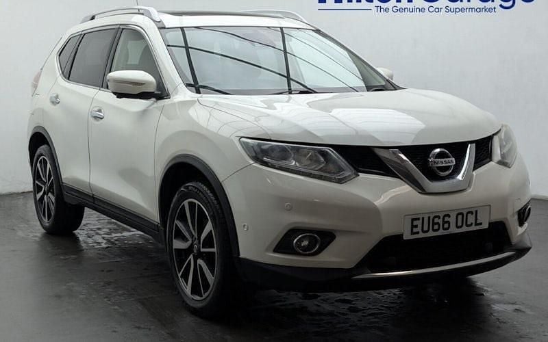 White Used 2016 Nissan X-Trail S SUV | £12,350 (Fair price) - Image 1/4