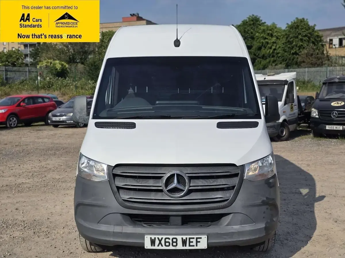 Used Mercedes Sprinter 143 HP (105 kW) 2018 White Van