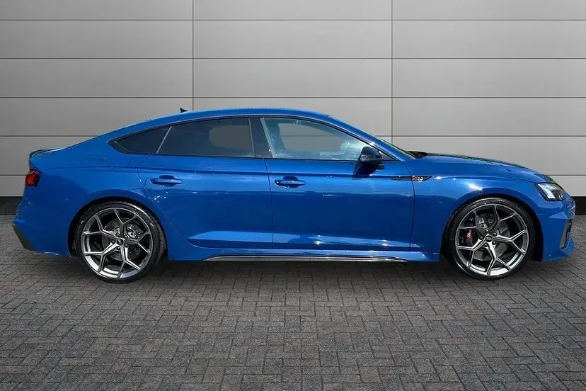 Used Audi RS5 Sportback Comfort 444 HP (326 kW) 2023 Ascari blue Hatchback