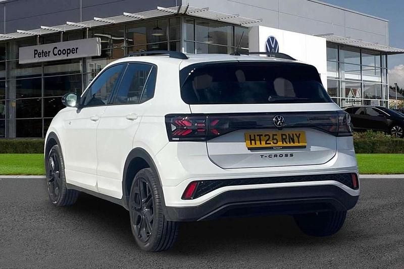 Used VW T-Cross Black Edition 115 HP (84 kW) 2025 White SUV