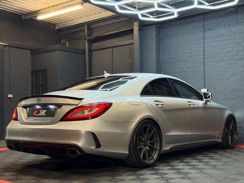 Used Mercedes CLS350 AMG line 2015 Silver Coupe