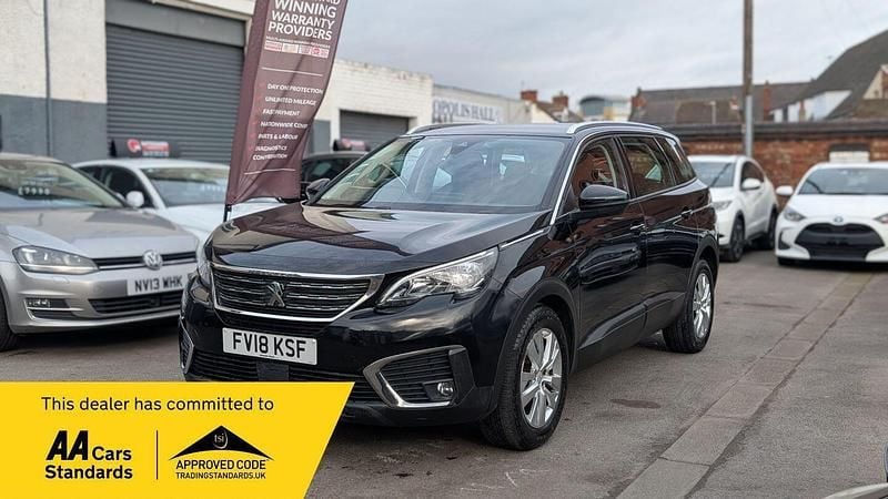 Used Peugeot 5008 Active 2018 Black SUV
