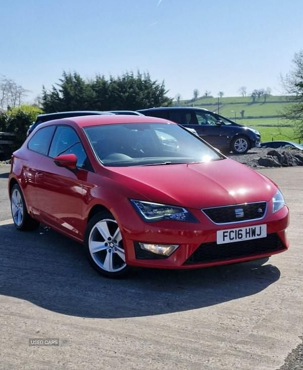 Red Used 2016 Seat Leon FR Hatchback | £7,995 (Fair price) - Image 1/4